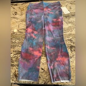 Lululemon Fast and Free HR Tight 25” pockets women’s size 14